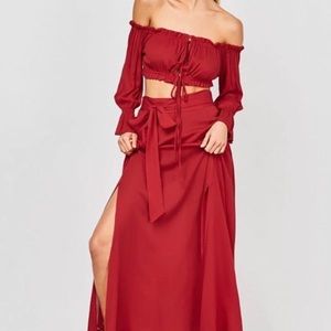 Maxi skirt 2 piece set